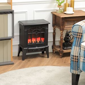 Caminetto Elettrico Moderno da 18 Pollici con Fiamma Realistica, Protezione dal Surriscaldamento, 750W/1500W, Stufa Portatile con Spina AU - Product Image 2
