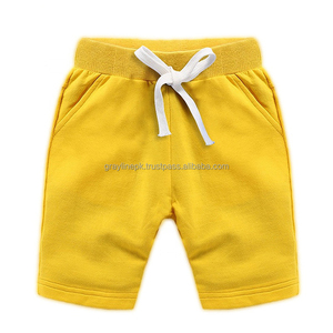 Shorts de jogging décontractés pour hommes en coton 100% à taille mi-haute avec cordon de serrage - Product Image 4