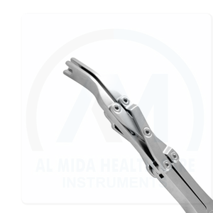 AL MIDA AMHC-R-347 Écarteur osseux manuel en acier inoxydable, forceps chirurgical orthopédique ORL pour chirurgie plastique, certifié CE ISO13485 - Product Image 2