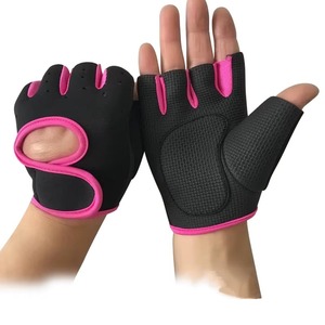 Guantes de seguridad deportivos y transpirables hasta la muñeca, negros con ribete naranja, morado, rojo y rosa para uso deportivo en primavera y verano - Product Image 4
