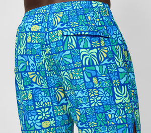 Shorts de Baño Ecológicos con Estampado de Flores y Colores Personalizados, Traje de Baño para Hombre en Spandex/Poliéster, Venta al Por Mayor - Product Image 5