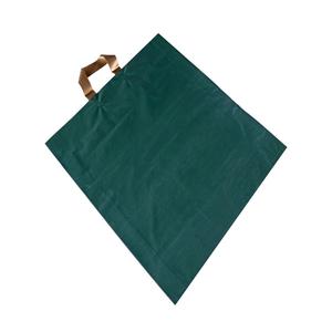 Gran oferta, bolso de compras reciclable con logotipo personalizado, bolsa de plástico PE promocional, válvula con mango de bucle, embalaje de exposición de supermercado - Product Image 1