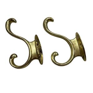 Stylish Brass Wall <b>Hooks</b> Premium Hanging Organizer Decorative Coat Holder <b>Bathroom</b> Utility Rack Home Decor - Product Image 6