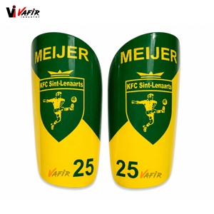 High Quality Soccer Shin Guards Professional Shin Protection Universal Fit Polyester Fiberglass Epoxy Thick <b>Waterproof</b> <b>Pads</b> - Product Image 2