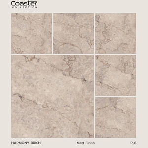 Azulejo de porcelana con acabado mate de 60x60cm, diseñado para expresar una textura de superficie con capas, controlar la profundidad del flujo de textura y crear un interior refinado. - Product Image 1