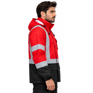 Chaqueta de Trabajo de Primera Calidad al por Mayor con Logotipo Personalizado, Impermeable, Ligera, de Secado Rápido, Chaqueta de Trabajo Completa para Hombre - Product Image 2