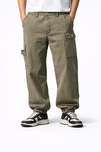 Cordón Vintage ™   Pantalones clásicos de pana de pierna ancha para hombre – Pantalones casuales de textura suave retro para conjuntos de otoño e invierno - Product Image 2