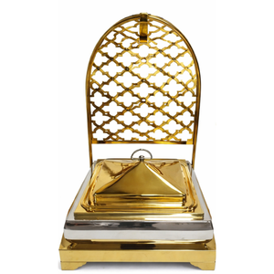 ถาดอุ่นอาหารทองเหลือง - Product Image 5