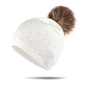 Gorro de Lana Tejido con Bordado de Dibujos Animados, de Alta Calidad, el Más Vendido, Fabricado en Pakistán, para Otoño e Invierno, Cálido - Product Image 5