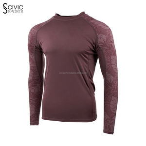 Ensemble chemise à manches longues et courtes pour hommes avec logo personnalisé imprimé Vêtements de sport populaires Vêtements de protection - Product Image 5