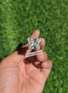 Moissanite blanche 11,24 carats, taille papillon, forme fantaisie, diamants en vrac pour bague - Product Image 2