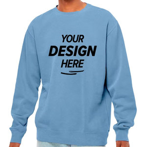 Pull en molleton doux et lisse - Parfait pour la broderie DTG personnalisée, l'impression à l'écran, le sweat-shirt - Product Image 1