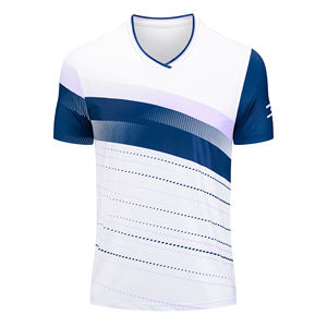 Maillot de badminton imprimé confortable à prix de gros, léger et respirant, meilleure arrivée, maillot de tennis pour hommes - Product Image 2