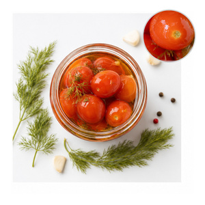 International Standard Best Selling Tasty Factory Price Factory In Vietnam Whole <b>Pickled</b> Tomato Bulk Supply - Product Image 1