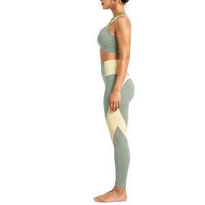 Ensemble de sport côtelé sans coutures pour femmes, extensible, confortable, pour entraînement et fitness - Product Image 3