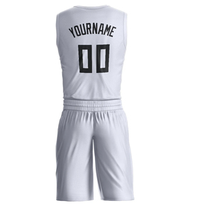Vêtements de sport en polyester respirant, uniforme de basket-ball, fabrication professionnelle sur mesure en usine - Product Image 3