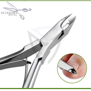 Cortacutículas Profesional de Acero Inoxidable de Grado Quirúrgico, Tijeras para Manicura y Pedicura, Removedor de Piel Muerta, Recortador de Mandíbula Ancha - Product Image 4