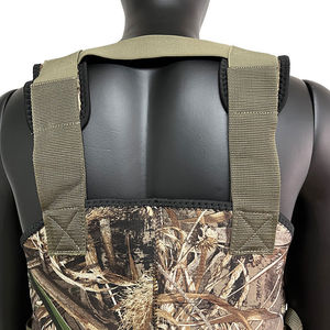 Combinaison de chasse en néoprène camouflage pour homme, pantalon imperméable avec bottes, style adulte, pour le printemps - Product Image 6