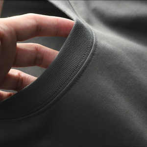 T-shirt unisexe pour homme, coupe classique, écologique, 180 grammes, 100% coton, logo imprimé personnalisé, MOQ 2 pièces - Product Image 5