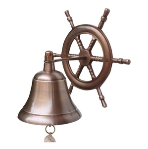 Cloche Nautique Décorative pour Espaces d'Habitation d'Inspiration Marine, Vitrines Thème Océan et Présentoirs de Collection - Product Image 2