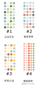 Colorful <b>Dot</b> Sticker Roll 5cm x 3m, for Diary Planner Decorative, <b>Journaling</b>, Scrapbooking, DIY Crafts - Product Image 5