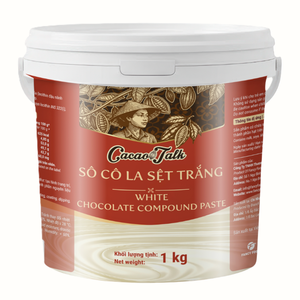 Bulk Sale Retail & Manufacture OEM/ODM HALAL Compound White Chocolate Liquid Paste Biscuits Bakery Ingredients 1KG Ship Global - Product Image 1