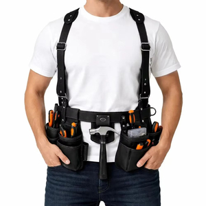Sacs à outils en cuir de différents styles pour vêtements de travail, personnalisez vos propres sacs à outils en cuir à faible MOQ, fabriqués au Pakistan - Product Image 2