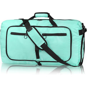 Bolsa de Gimnasio Plegable Impermeable de Poliéster, Gran Capacidad, Duradera, Ecológica, Ligera, para Deportes Casuales y Fitness - Product Image 2