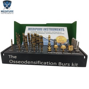 Kit de Brocas para Implantes Dentales Premium, Kit de Fresas para Osteodensificación, para Expansión Ósea, Cirugía de Implantes, Instrumentos Dentales - Product Image 2