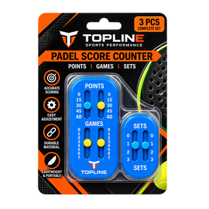 Contador de Puntos para Pádel TOPLINE, Juego de 3 Piezas, Marcador de Puntos, Portátil, de Plástico, Accesorio Deportivo - Product Image 3