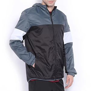 Custom Wholesale <b>Mens</b> Waterproof Hooded <b>Rain</b> Jacket Windproof Grey Outdoor Sports Hiking Winter <b>Coat</b> Lightweight Fleece Parka - Product Image 5