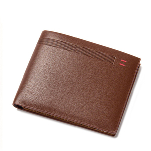Cartera de Cuero Personalizada de Alta Calidad, Suministro Directo de Fábrica, Cartera Delgada y Duradera para Hombre, Producto de Moda Premium - Product Image 3