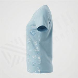 Nueva Llegada, Camisa de Oficina para Mujer, Primavera Otoño, Moda, Estampado Moderno, Vestido Informal para Dama, 240 g/m², 100% Algodón Satinado con Lentejuelas - Product Image 3