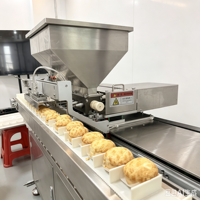 Mesin Injeksi Samping untuk Mengisi Krim, Selai, dan Custard pada Roti dan Kue Industri