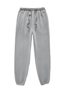 กางเกงขายาวผ้าฝ้ายผู้ชายหลากสีพร้อมกระเป๋าไซส์ใหญ่พิเศษกางเกงขายาวแฟชั่น - Product Image 2