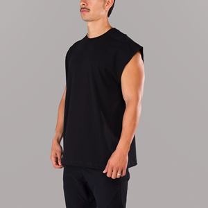 OEM Custom 100% Polyester Quick Dry Slim Fit Tank Tops Running Gym Sports <b>Vest</b> Heat Transfer Print Men Sublimation Singlets - Product Image 3