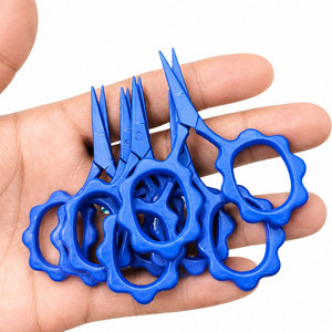 Ciseaux à broder en acier inoxydable à pointe fine pour fleurs, coupe-fils, fabricant OEM sous marque privée - Product Image 2