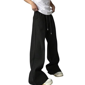 Men's Baggy Sweatpants Custom Striped Side Heavyweight <b>Polyester</b> <b>Jogger</b> Sweat Pants Baggy Sports Loose Fit Drawstring Closure - Product Image 1