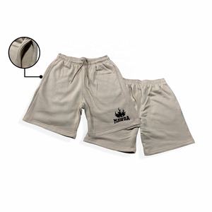 Shorts d'hiver décontractés pour hommes, 100 % coton molletonné, imprimés sur mesure, taille ample, écologiques, coupe-vent, séchage rapide - Product Image 5