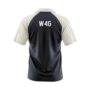 เสื้อโปโลผู้ชายผ้าผสมโพลีเอสเตอร์และคอตตอนถักแบบระบายอากาศได้ดี พิมพ์ลายโลโก้ด้านหน้า แขนสั้น แบบยูนิเซ็กซ์ พิมพ์ลายด้วยเทคนิคการถ่ายเทความร้อน - Product Image 6