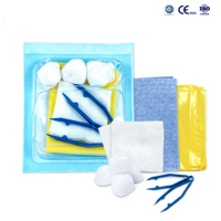 Kit de pansement chirurgical stérile jetable EOS pour dialyse et changement de pansement, certifié CE et ISO