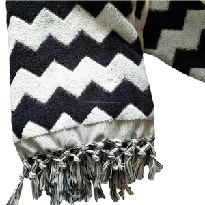 Zigzag Chevron Handloom <b>Turkish</b> <b>Towels</b>, Wholesale, Luxury Thick 100% Cotton Toallas Luxury Cotton - Product Image 4