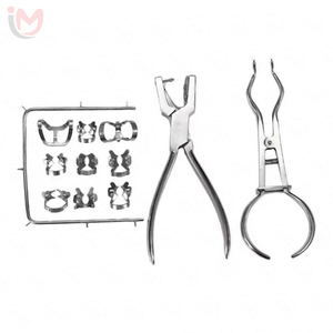 1 Kit de Perforateur Manuel pour Gommes Dentaires, Pince à Perforer les Gommes, Outil Chirurgical Orthodontique de Laboratoire pour Dentistes - Product Image 3