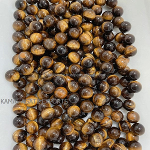 <b>Small</b> 20-22mm Tiger Eye Crystal Ball Natural Agate Gemstone for Healing Semi-Precious Stone Craft Available for Sale - Product Image 2
