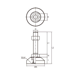 Pernos de Hierro de Grado Estándar, Herrajes y Herramientas con Rosca Métrica y Acabado de Cromato Trivalente, Más Vendidos en Japón - Product Image 3