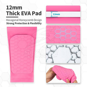 สนับแข้งฟุตบอลสำหรับผู้ใหญ่ ปรับขนาดได้ น้ำหนักเบา ผลิตจากวัสดุ EVA คุณภาพสูง ป้องกันอย่างดี เพื่อการเล่นที่สบาย - Product Image 2