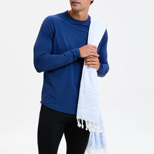 T-shirt de performance à manches longues pour homme, anti-UV UPF 50, séchage rapide, évacuation de l'humidité, écologique, pour la gym, la course et le sport - Product Image 3
