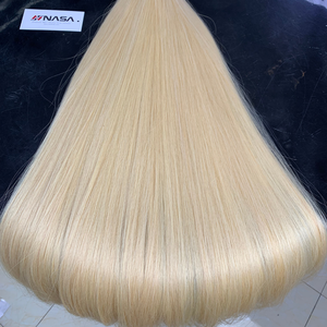 ผมบลอนด์ต่อ100% ผมมนุษย์แท้ผมตรงนุ่มเนียนไม่พันกันจัดส่งทั่วโลก - Product Image 3