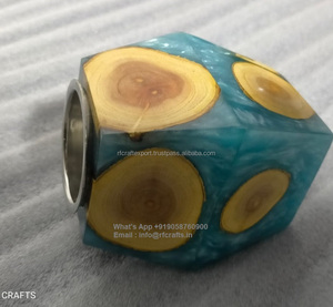 Artisanat arabe de luxe en résine Brûleur d'encens pour cheveux Bakhoor Medkhan Mubkhara Brûleur d'encens en couleur personnalisée par rfcrafts - Product Image 5