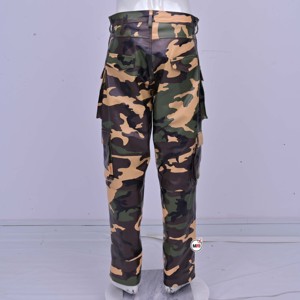 Leather Camouflage <b>Pant</b> High Waist Full Length Regular Fit Breathable Polyester Casual <b>Summer</b> Style With Pockets with OEM ODM - Product Image 2